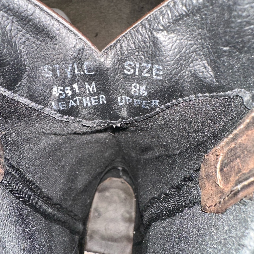 Abilene Boot Co. Brown Heeled Boots - Picture 4 of 4